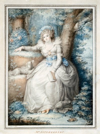Maria Fitzherbert, compagne du roi George IV avant qu
