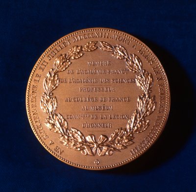 Médaille commémorative de Claude Bernard, physiologiste français, XIXe siècle - Unbekannt
