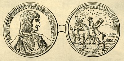 Médaille pour commémorer le meurtre de Godfrey, vers 1876 - Unbekannt