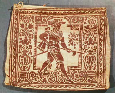 Sac postal du postier militaire pendant la guerre de Trente Ans (1618-48) (textile) - Unbekannt