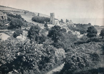 Minehead - Vue du village et de l
