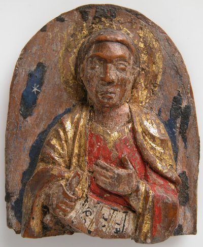 Miniature en relief du prophète hébreu Daniel avec rouleau, allemand, 1200-1225 - Unbekannt