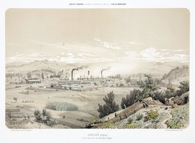Exploitation minière, minerais métalliques mine de zinc à Angleur, Belgique - Unbekannt