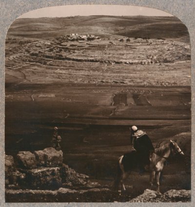 Mizpeh, avec le pilier de pierres de Jacob, vers 1900 - Unbekannt