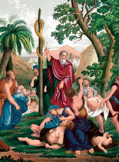Moïse et le serpent d