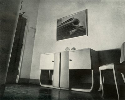 Penthouse de New York de Raymond Loewy, conçu par lui-même - Hall d