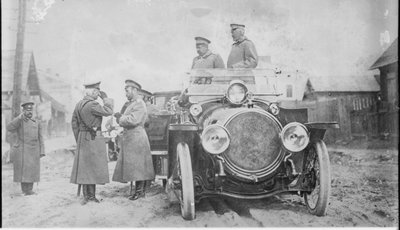 Nicolas II de Russie, Grand-duc Nicolas Nikolaïevitch et le comte général Georgi Bobrinsky - Unbekannt