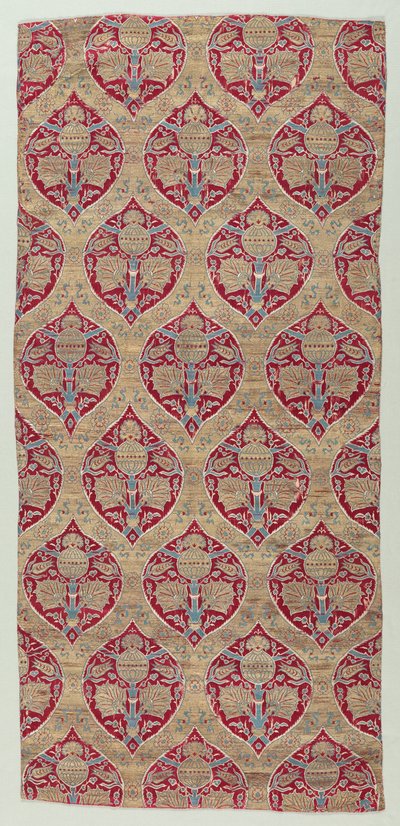 Treillis ogival avec motif horizontal, 1600-1650 - Unbekannt