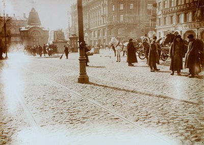 Okhotny Ryad Hunting Row, Moscou, Russie, 16 mars 1911 - Unbekannt