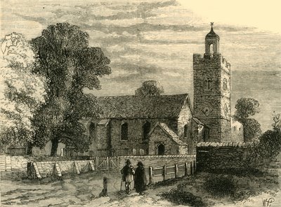 Ancienne église de Camberwell en 1750, vers 1878 - Unbekannt
