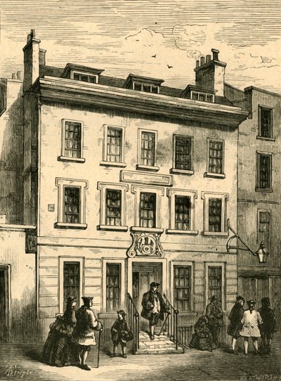 Vieille maison encore debout à Bolt Court, 1897 - Unbekannt