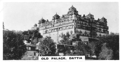 Ancien palais, Datia, Inde, vers 1925 - Unbekannt
