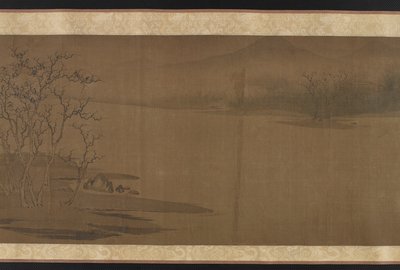 Vieux arbres et corbeaux froids, dans le style de Zhao Danian, dynastie Yuan ou Ming, XIVe siècle - Unbekannt