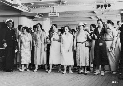 À bord du RMS Atlantis, vers 1929-1939 - Unbekannt