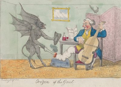 Origine de la goutte, vers 1810 - Unbekannt