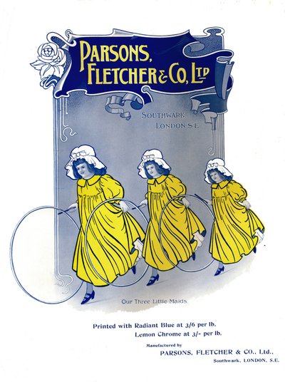 Nos Trois Petites Bonnes - Publicité de Parsons, Fletcher & Co. Ltd, 1909 - Unbekannt