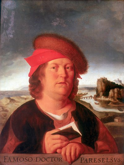 Paracelse Aracelsus 1493-1541, médecin et alchimiste germano-suisse - Unbekannt