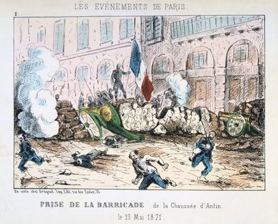Commune de Paris, 1871 - Unbekannt