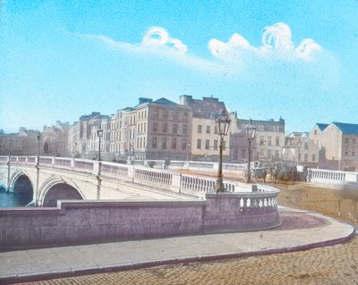 Pont de Patrick montrant la statue du Père Mathew, vers 1910 - Unbekannt