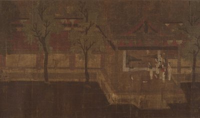 Pavillon avec figures - Unbekannt