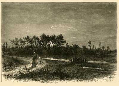 Peakirk, depuis le canal, 1898 - Unbekannt