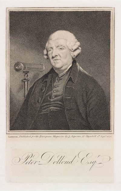 Peter Dollond, opticien anglais, vers 1800 - Unbekannt