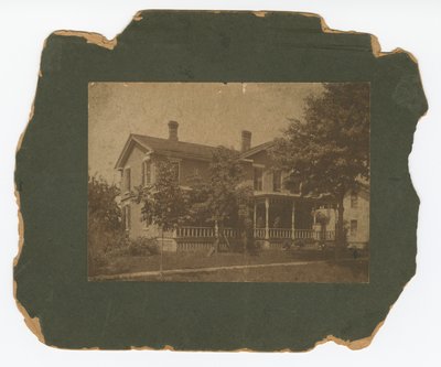 Photographie de la maison familiale de John H. Scott, 2 juillet 1900 - Unbekannt
