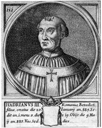 Pape Adrien III - Unbekannt