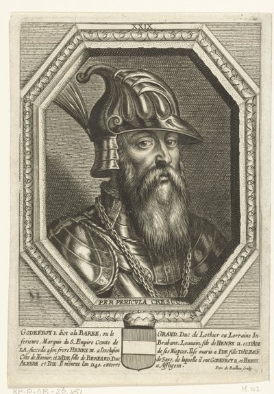 Portrait du duc Godfried I van Leuven - Unbekannt