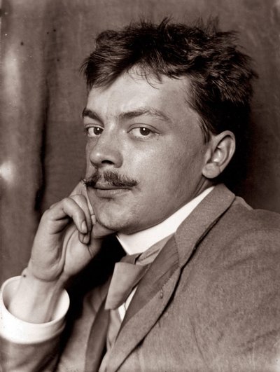 Portrait de Koloman Moser, 1890 - Unbekannt
