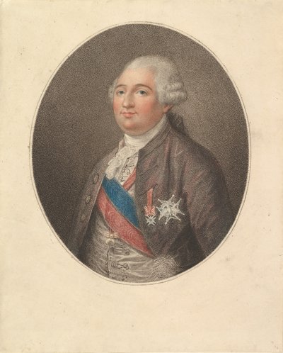 Portrait de Louis XVI, fin XVIIIe siècle - Unbekannt