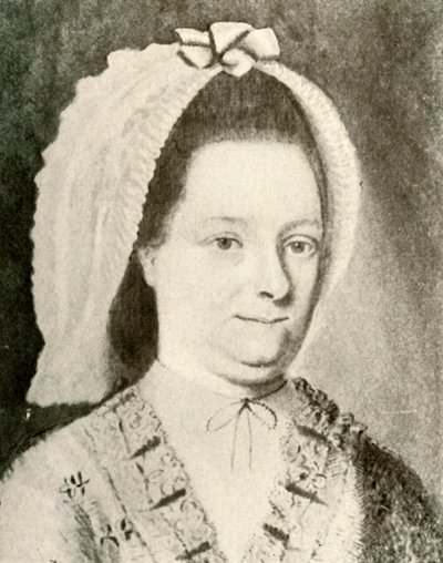 Portrait de Mme Nathaniel Appleton Jr., montrant un bonnet particulier - Unbekannt