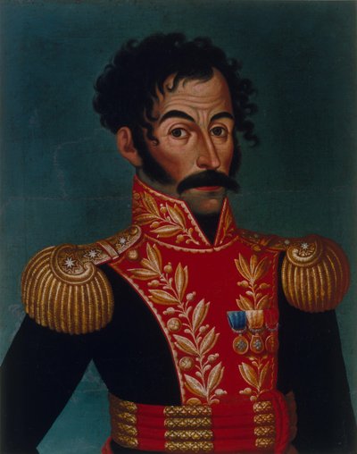 Portrait de Simón Bolívar, 1823 - Unbekannt