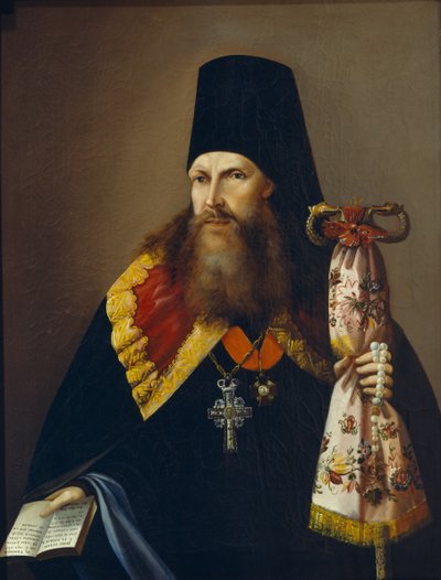 Portrait de Varlaam Denisov, archevêque de l