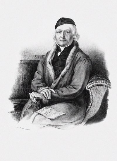 Portrait du compositeur Johann Christian Heinrich Rinck 1770-1846 - Unbekannt