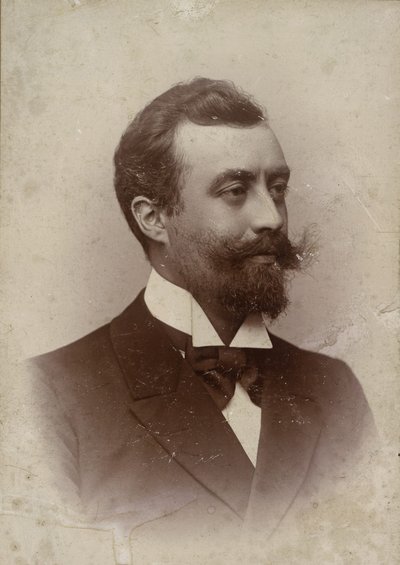 Portrait du compositeur et organiste Alfred Tofft 1865-1931, 1898 - Unbekannt