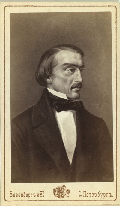 Portrait du critique littéraire et philosophe Vissarion G. Belinsky 1811-1848 - Unbekannt