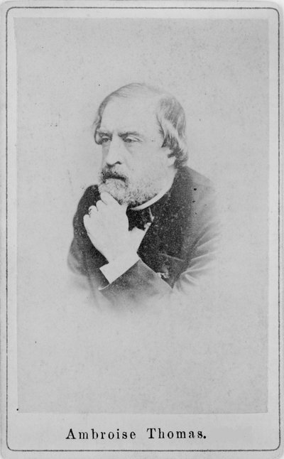 Portrait du compositeur Amboise Thomas, 1811-1896, vers 1860-1870 - Unbekannt