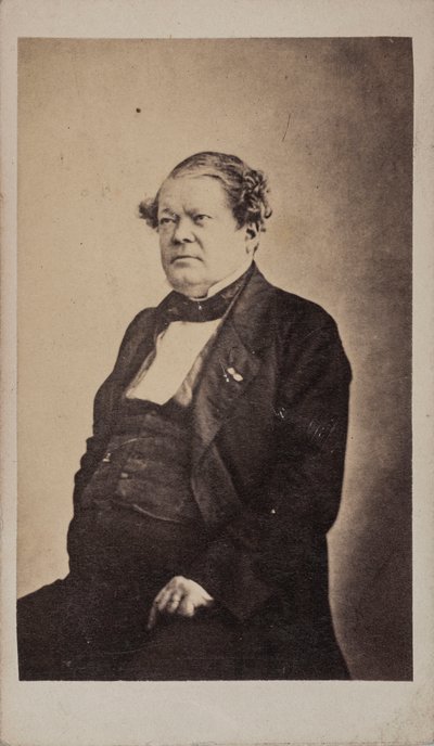 Portrait du compositeur Auguste-Mathieu Panseron 1796-1859, vers 1855 - Unbekannt
