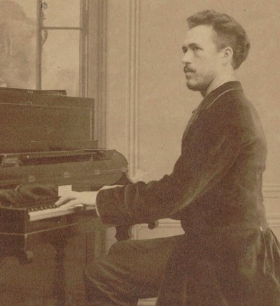 Portrait du compositeur Benjamin Godard 1849-1895, 1882 - Unbekannt