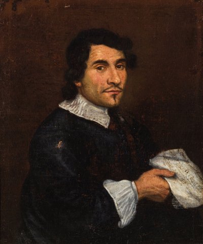 Portrait du compositeur Girolamo Frescobaldi 1583-1643 - Unbekannt