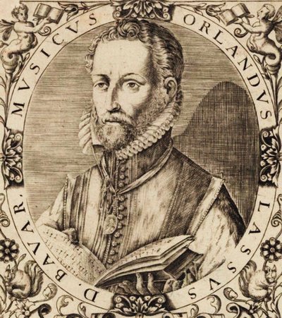 Portrait du compositeur Roland de Lassus 1532-1594 - Unbekannt