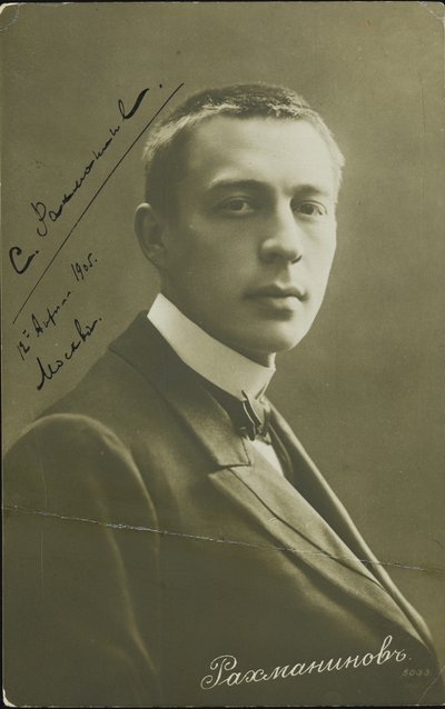 Portrait du compositeur Sergei Rakhmaninov 1873-1943 - Unbekannt