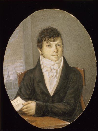 Portrait du danseur, maître de ballet et scénariste Ivan Valberkh 1766-1819 - Unbekannt
