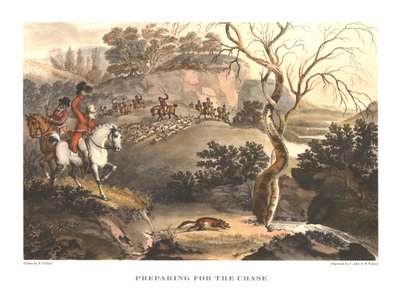 Préparation pour la Chasse, fin 18ème-début 19ème siècle, vers 1955 - Unbekannt