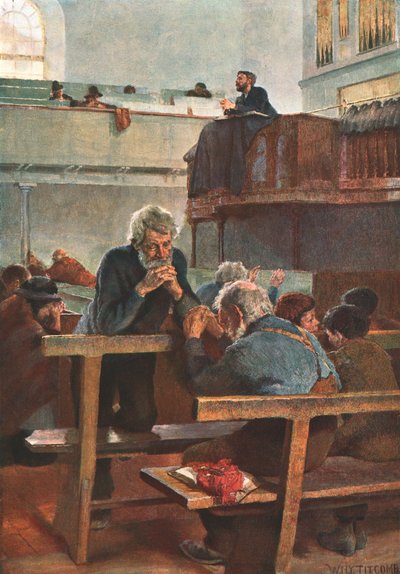 Méthodistes primitifs en prière, vers 1889, vers 1902 - Unbekannt