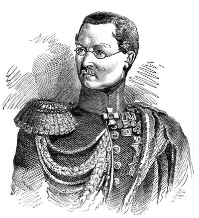 Prince Gortschakoff, général en chef des forces russes dans les principautés danubiennes, 1853 - Unbekannt
