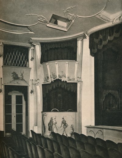 Proscenium et loges de scène au théâtre Komodie, Berlin, vers 1926 - Unbekannt