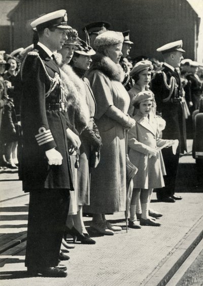 La Reine Mary part en visite au Canada, 1939 - Unbekannt