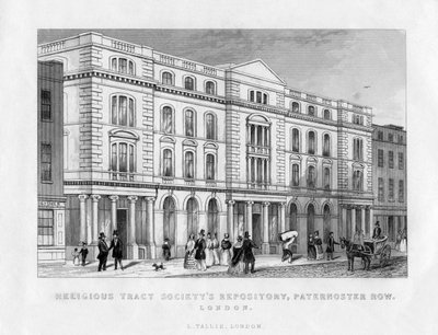 Dépôt de la Société des Tracts Religieux, Paternoster Row, Londres, 19ème siècle - Unbekannt